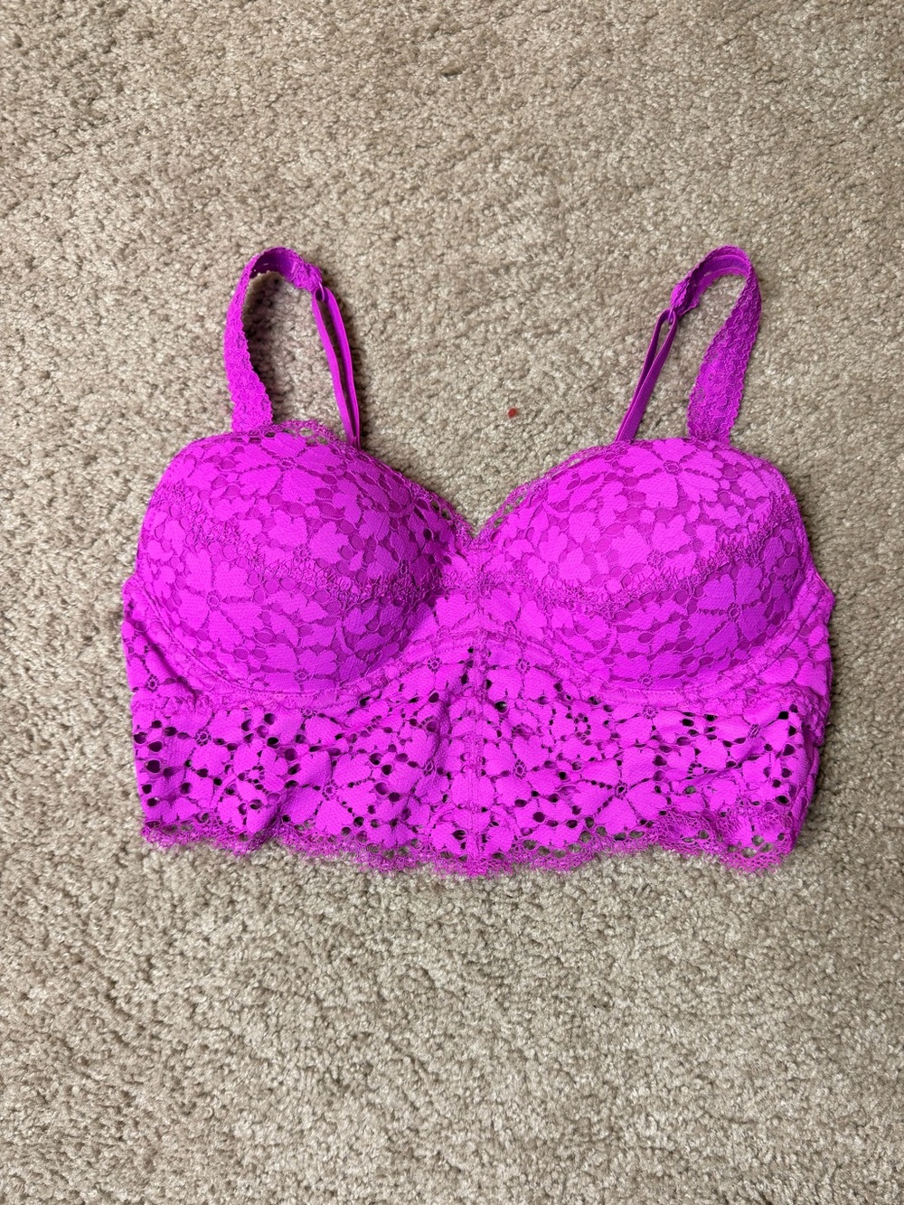 Lace bra